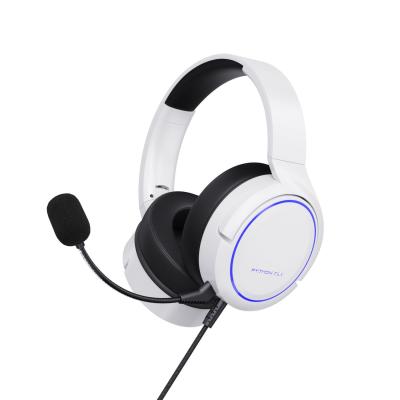 Au-dessus de l'oreille câblé son surround casque de jeu avec ceinture réglable