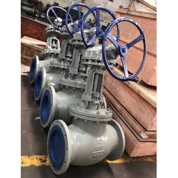 ASTM A216 WCB cast steel ANSI globe valve