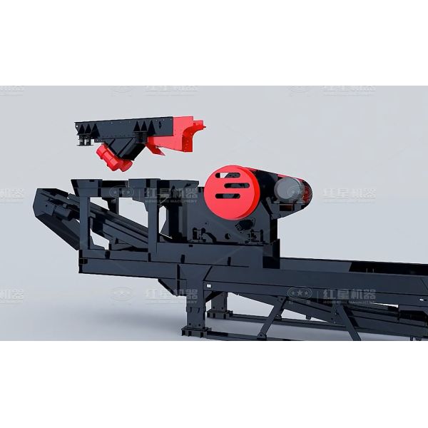 China Hot Sale MTNG400S-3 Wheel Type Mobile Crushing and Screening Station Plant Price