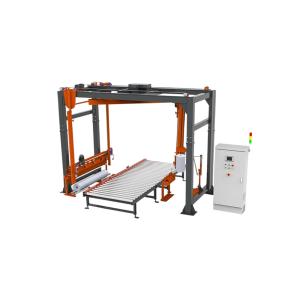 Fully Automatic PLC Control Stretch Wrap Packing Machine for High Efficiency Brick Packaging