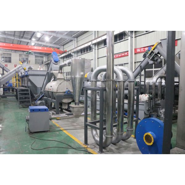 LDPE HDPE Plastic Washing Recycling Machine 2000kg/H PET Bottle Washing Line