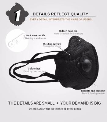 Asl  Ffp2 Dust Mask Easy Breathable  Light Weight Construction  Reduces Heat,