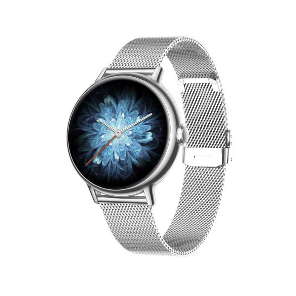 KW60A Exquisite Female Smart Watch AMOLED Display 1.2 Inch Smartwatch With Built In GPS