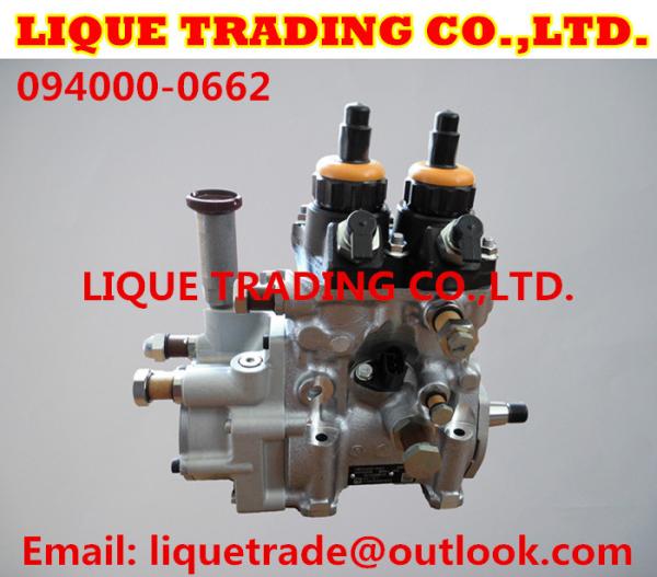 DENSO original and new fuel pump 094000-0662 suit HOWO R61540080101