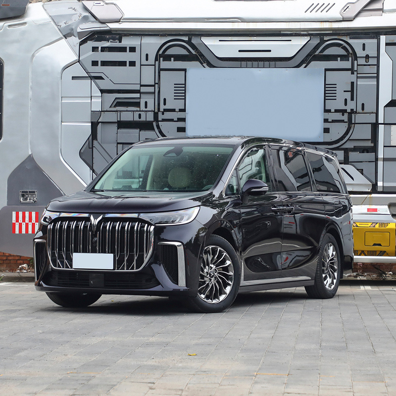 Роскошный 5-дверный 7-местный MPV гибридный электромобиль с электромагнитной тормозной системой