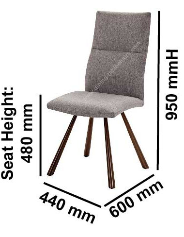 Воодграйн обитый тканью обедая стул отдыха стула гостиной стула