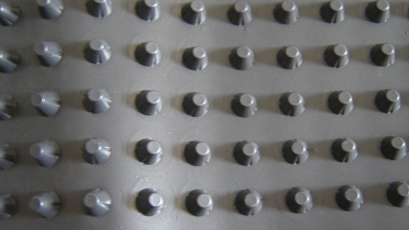 ГПВП зеленая крыша дренажная мембрана 12 мм толщина 2 м водно-непроницаемая и хранилищная доска