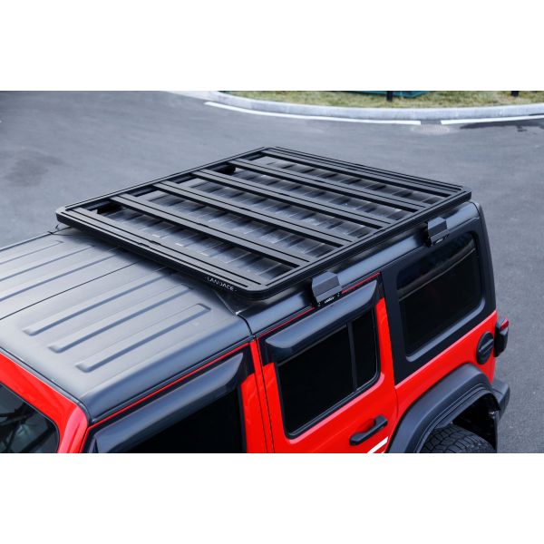 Electrophoresis Luggage Carrier Car Roof Rack AL6063 For Jeep Wrangler Rubicon By JL