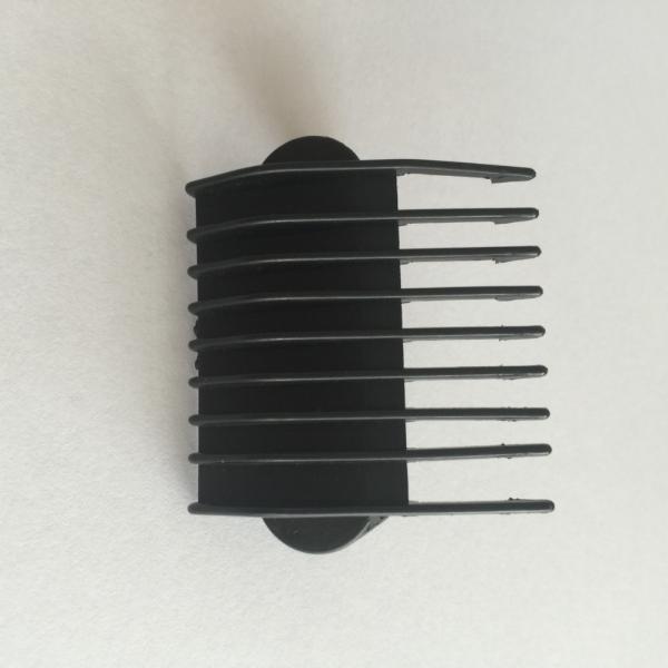 Black Grooming Comb Attachments For Dog Clippers , 3MM Hair Clipper Comb