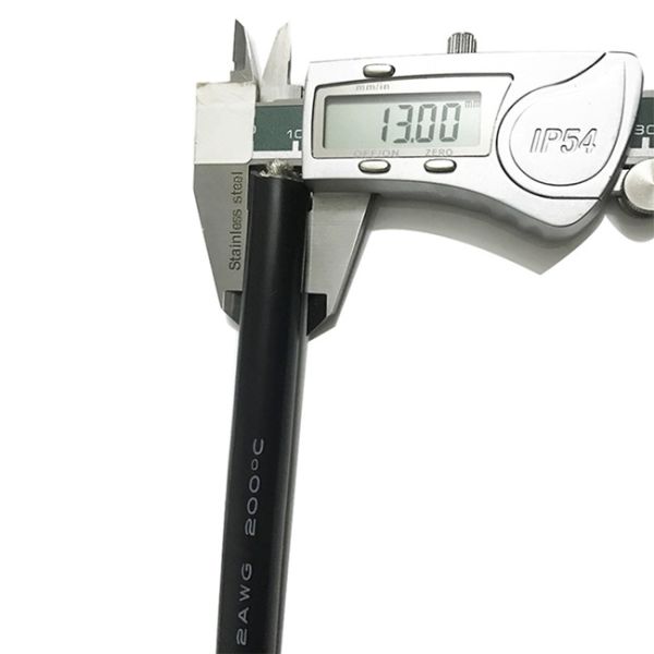 ROHS 35mm2 Flexible Silicone Cable Tinned Copper 7000/0.08 2AWG