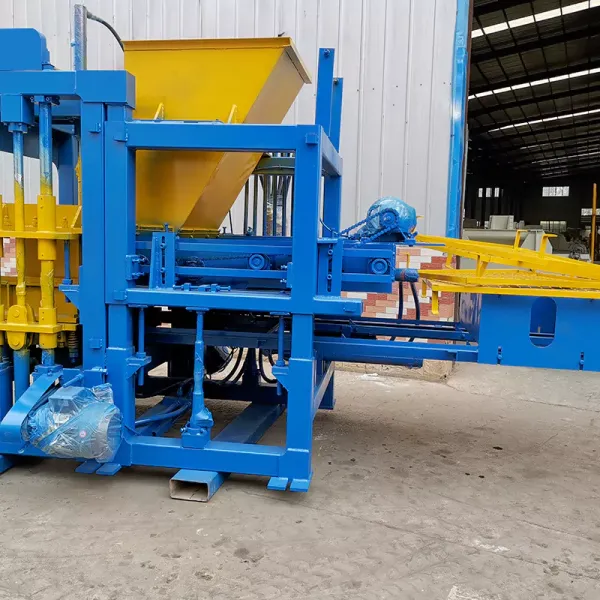 Safety QT4-15 Automatic Block Machine High Efficiency Customization