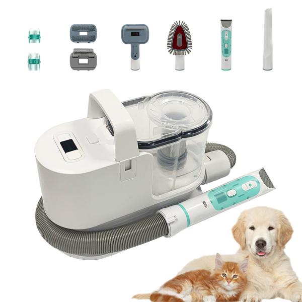 CHARGE Limpador de cabelo de animais de estimação Ferramenta de vácuo 300W Fonte de energia para limpeza suave