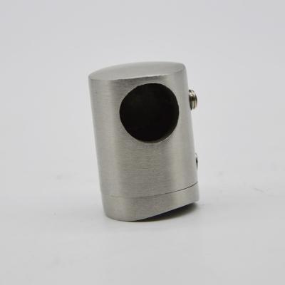 Right side Post Connector to tube for railling, Satin or Mirror finishing, SS304