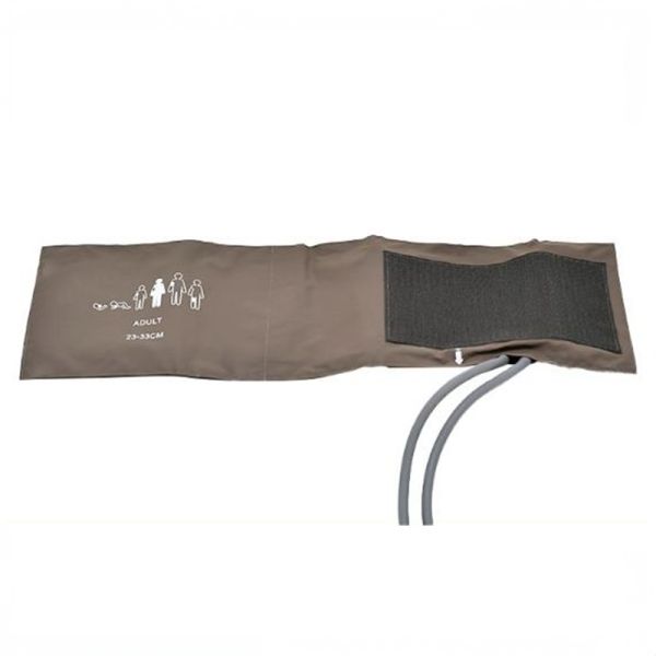 Adult Size 23-33CM Brown TPU Airbag Reusable Blood Pressure Cuffs With 1.5L Lab Tubes CE Certified Class I Medical Device