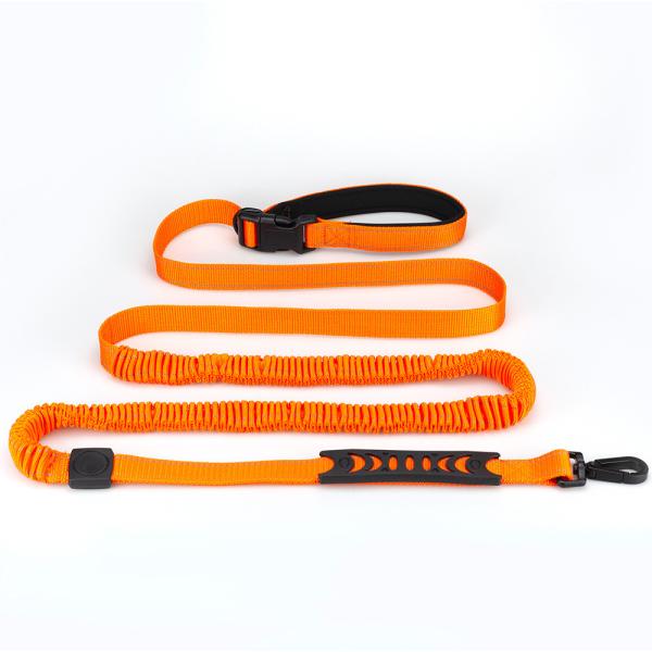 Custom Multi Functional Pet Leash Hands Free Dog Leash And Collars Set With Poop Bag