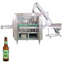 Máquina de enchimento de vidro da soda da garrafa de leite de Cacpper 1000bph do enchimento de Rinser
