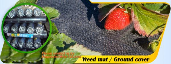 weed barrier for agriculture, weed killer fabric, agricultural anti weed mat, dust control weed mat