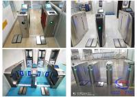 Porte de tourniquet d'acier inoxydable de la haute sécurité 304 avec l'appareil de contrôle d'ESD de corps humain
