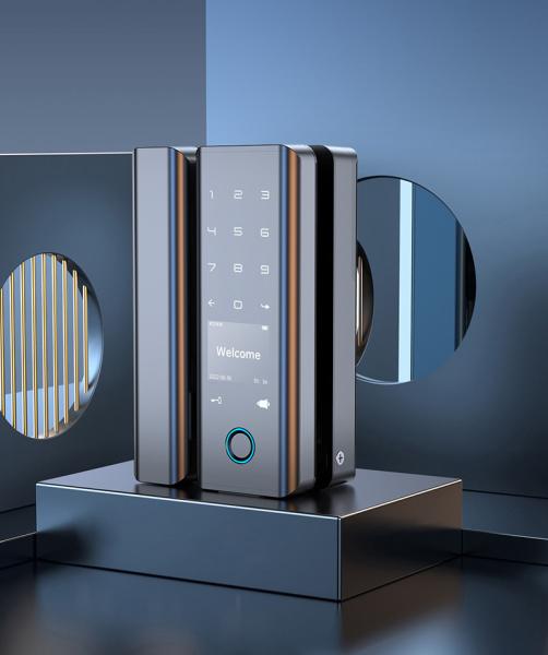 Intelligent Password Fingerprint Tuya WiFi Door Lock for Home Hotel Apartments Office
