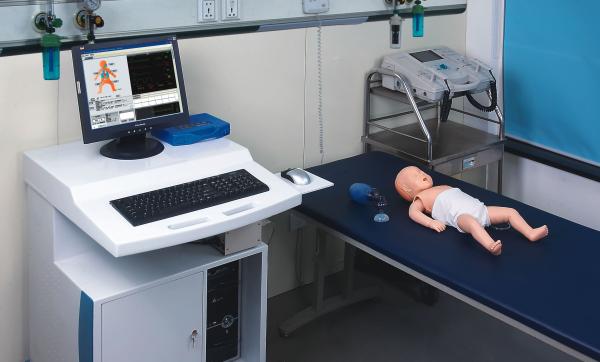 Intelligent ACLS Baby First Aid Manikins with BVM for Hospitals , Colleges Training