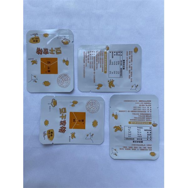 Aluminium Foil Food Packaging Pouches Recyclable Snack Food Bag