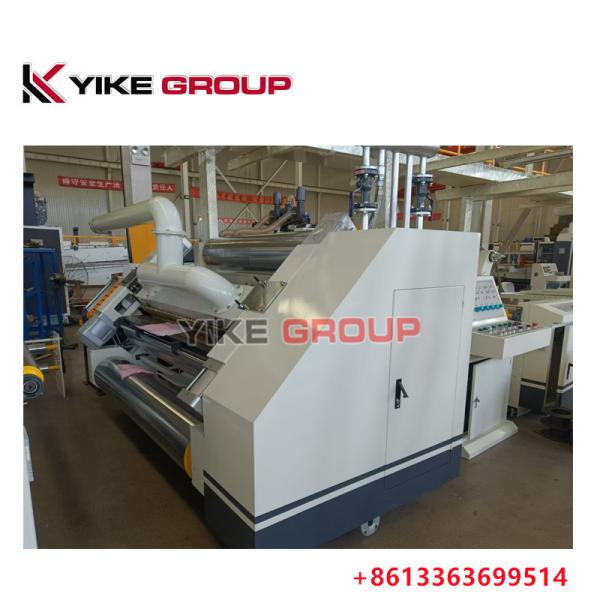 Hot Selling YIKE GROUP Design Speed 100m/Min Width 1600mm Single Facer Machine