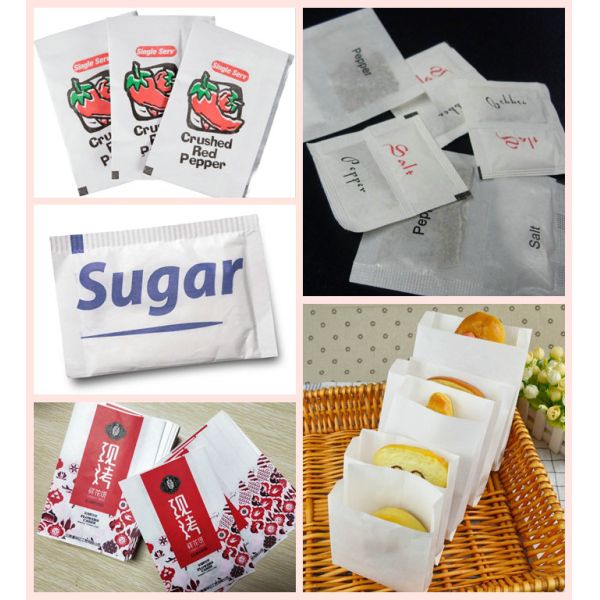 Papier blanc naturel de 35gr MG emballage pour le paquet de poivre 20 x 30 pouces de non-enduit