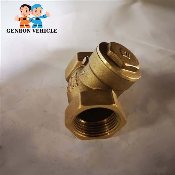 Genron High Pressure Forging DN25 Lockable Ball Valve For Semi Trailer