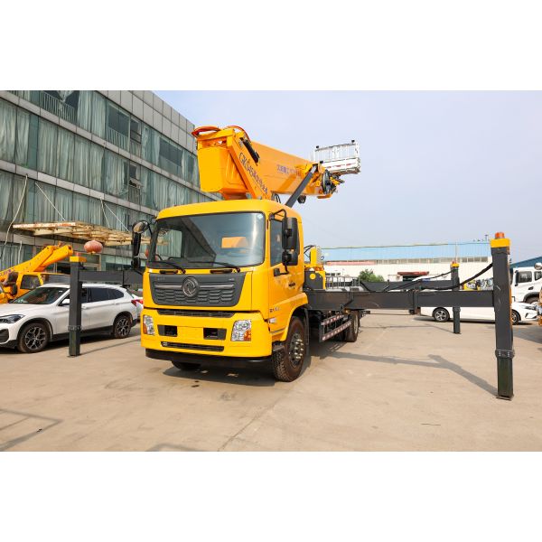 GKS45 45m Dongfeng AERIAL LIFT автовышка кран-манипулятор на базе грузового автомобиля