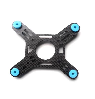 Quadro 3mm de Quadcopter da fibra do carbono do molde de compressão do carbono M40 de Japão