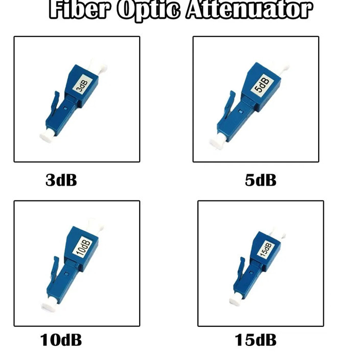 Мужской - режим женского амортизатора оптического волокна 0db 1db 2db LC UPC одиночный