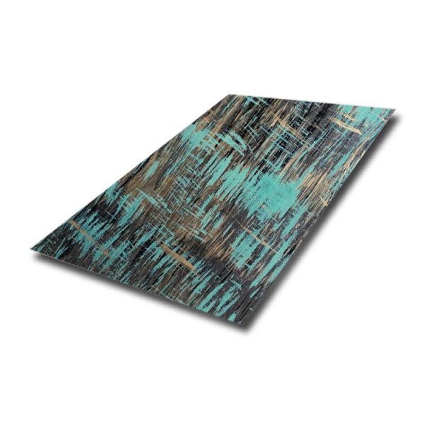 316 декоративный цвет листа нержавеющей стали PVD покрывая античный бронзовый цвет