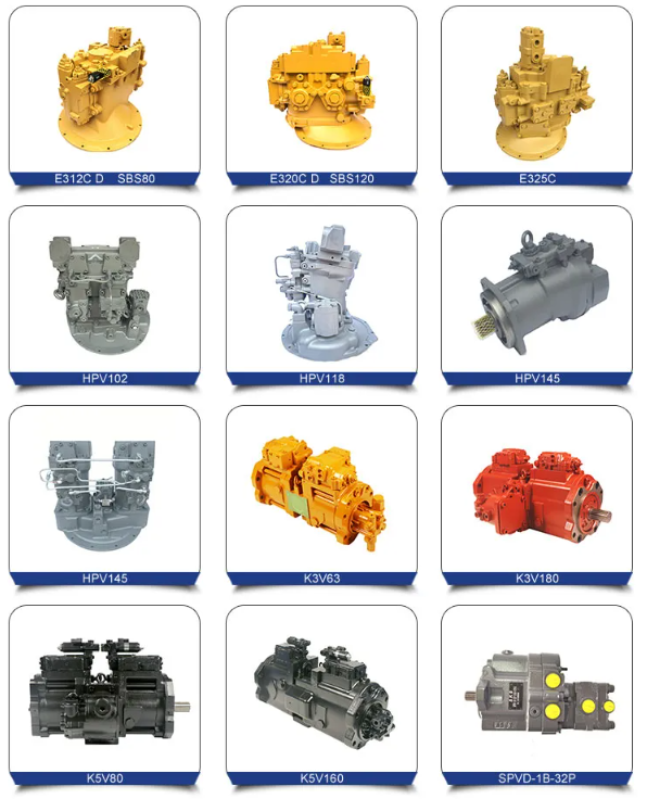 Экскаватор EX55 разделяет гидравлический главный насос поршеня PVK-2B-505 насоса PVK2B505 гидравлический