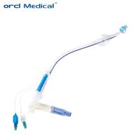 Tubo endobronquial de doble luz desechable para cirugía torácica