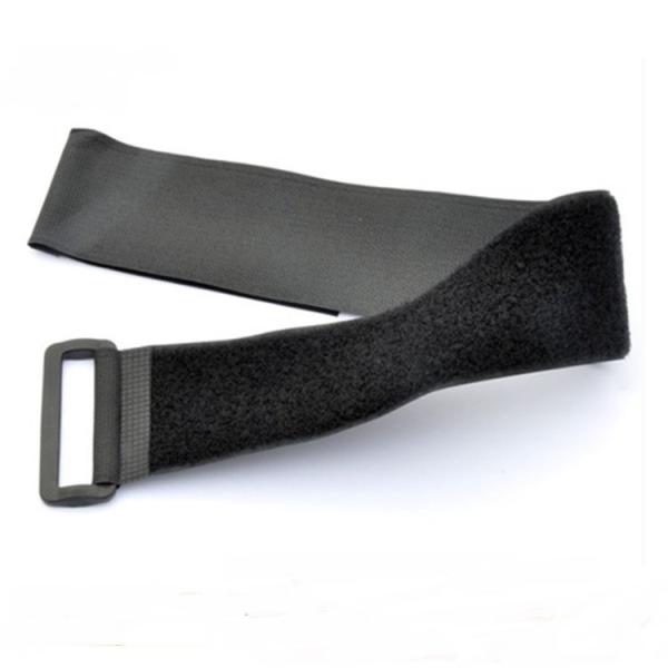 3 / 4 o Cinch preto de nylon do gancho e do laço prendem com correias correias tomadas partido dobro do uso médico