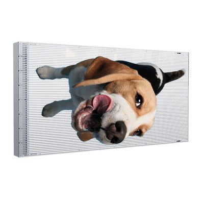 P4 Adhesive Transparent LED Display SMD1921 240x1500mm Front Service