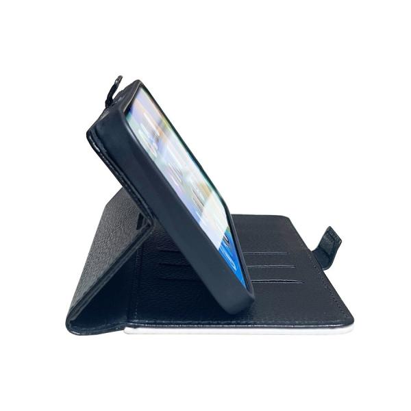 Custom Sublimation Flip Leather Case With Card Holder For Apple