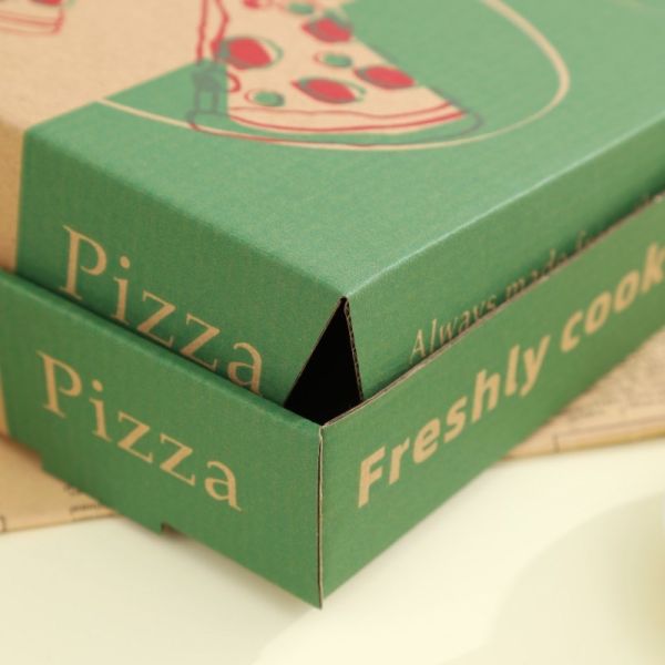 Eco-Friendly Kraft Corrugated Cardboard Pizza Box with Custom Logo Return refunds
