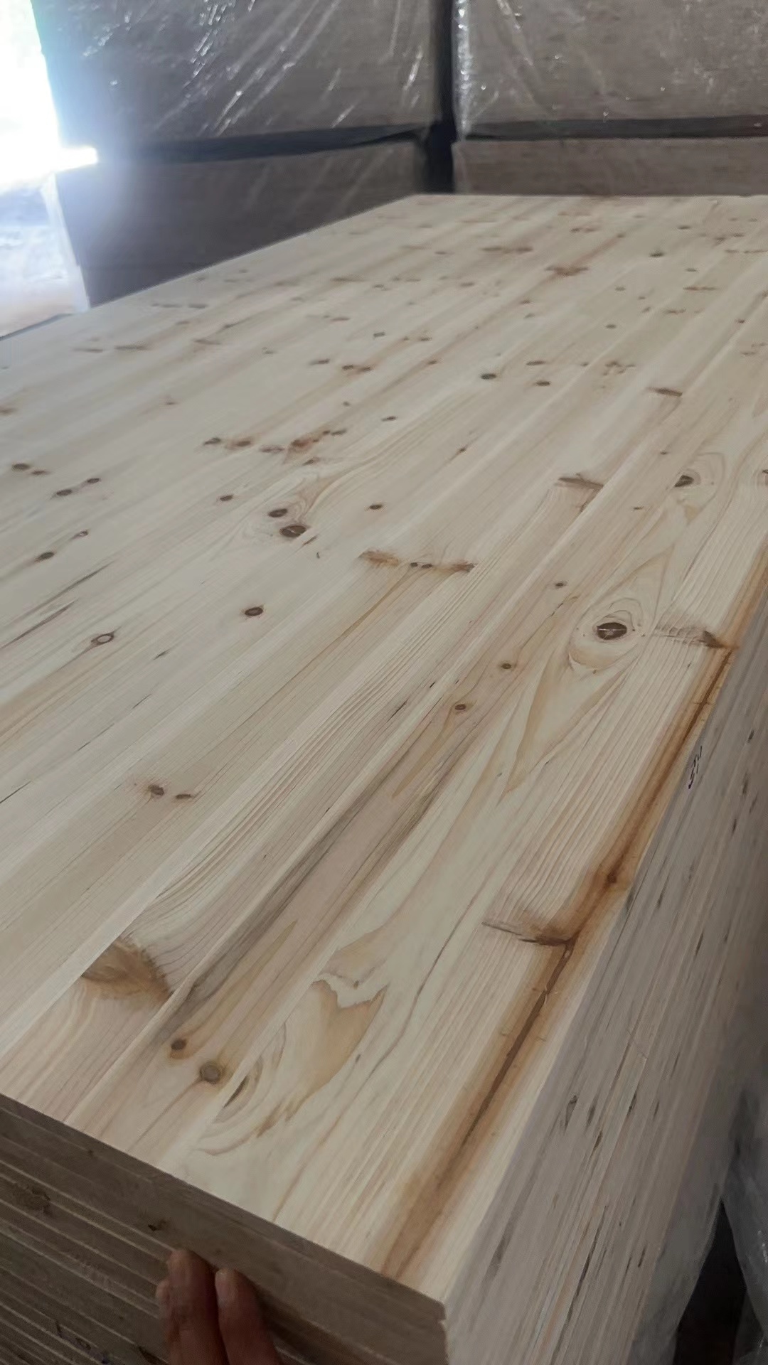 Массивная древесина Мебель Шкаф Кабинет Дверь Ядра Кровать Доска с содержанием влаги 8%-12%