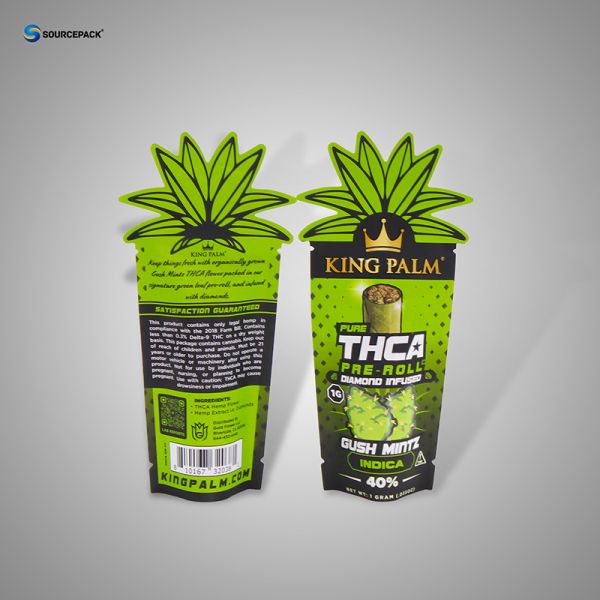 Smell Proof and Laminated Mylar Weed Packaging for Customized Requirements