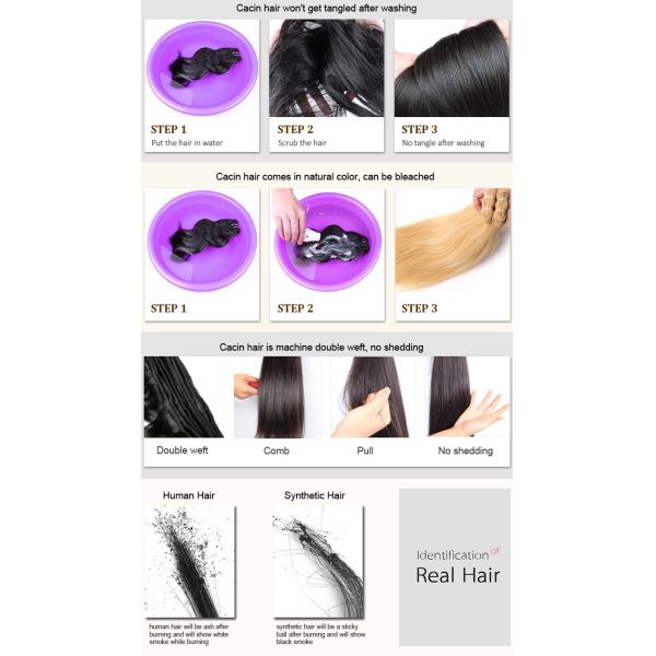 Average Size Human Lace Front Wigs , Natural Color Indian Women 360 Lace Frontal Wig