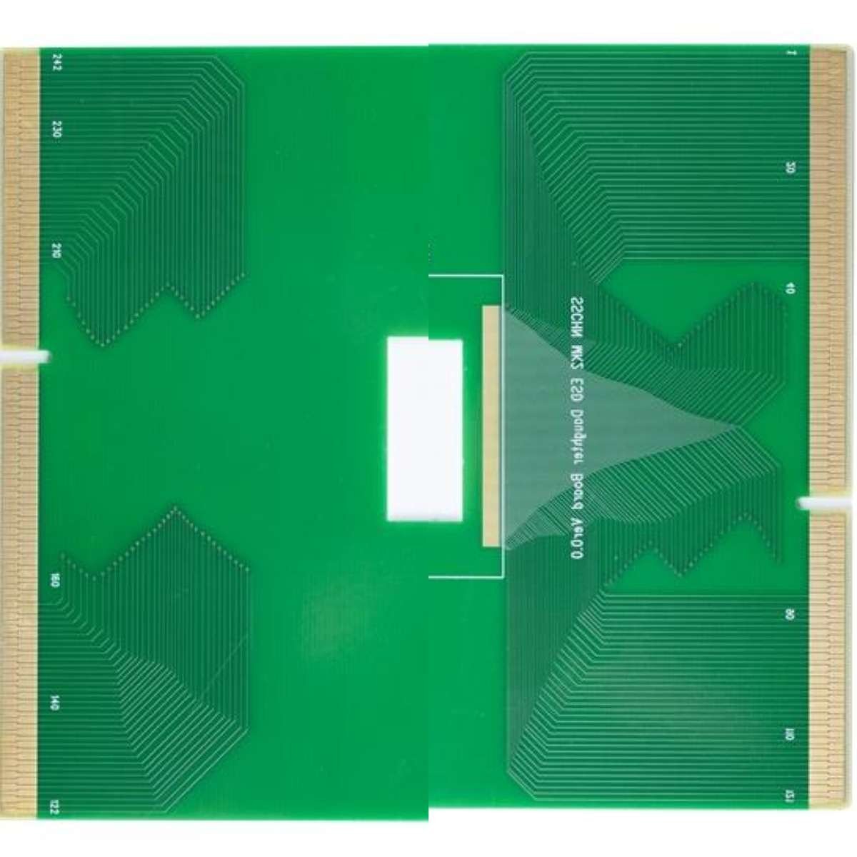 Быстрый двойник поворота 1.6mm встал на сторону PCB