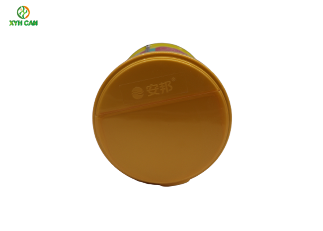 Milk Powder Tin Can 900 Grams Printed Tin Containers for Milk Powder Packaging