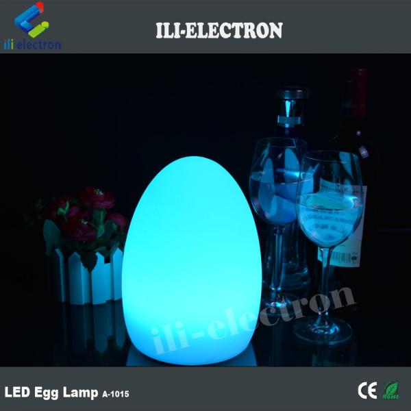 3500K Rechargeable Egg Shaped LED Lights Plastic Material For Kids Gift