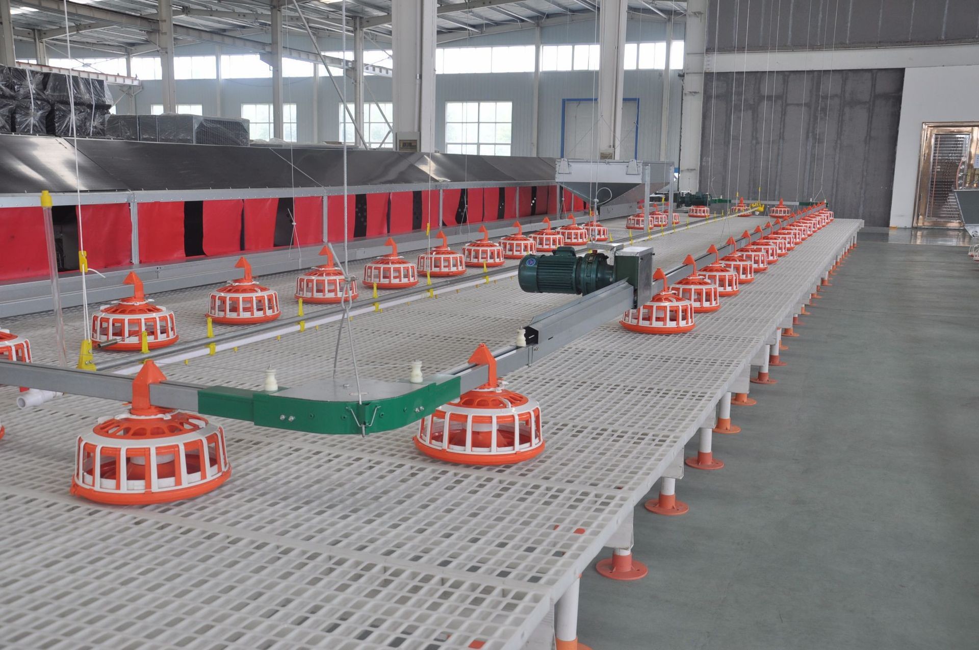 Бройлеры птицы пола предкрылка PSF-01 50mm пластиковые для поросенка