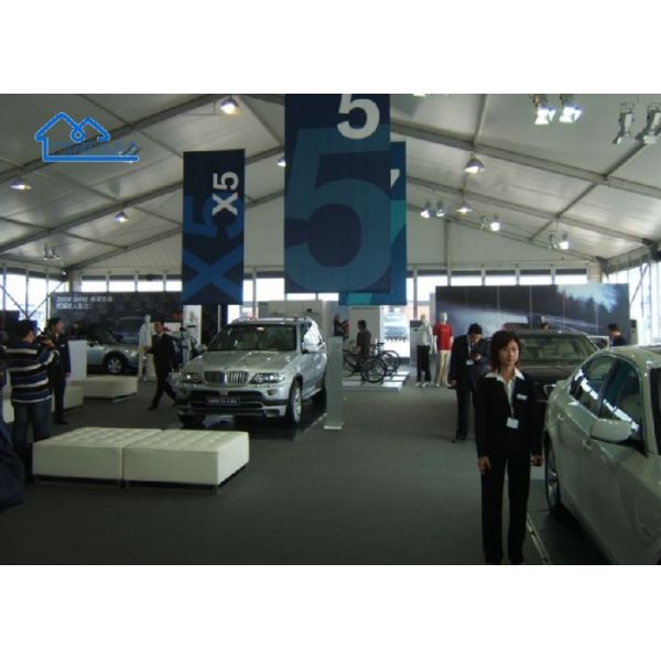 6061/T6 Aluminum 6x12m Heavy Duty Marquee Tent Fire-Retardant Canopy Clear Span for Commercial Events