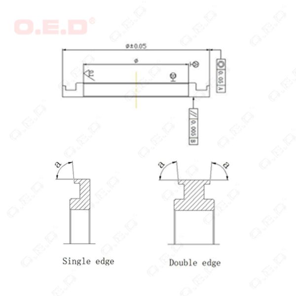 Carbide Paper Cutter Round Blade Top Slitter Dished ISO 9001 2008