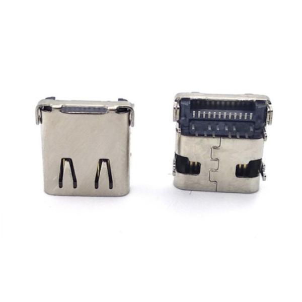 USB Type C Female 24P SMT + DIP Connector For PCB