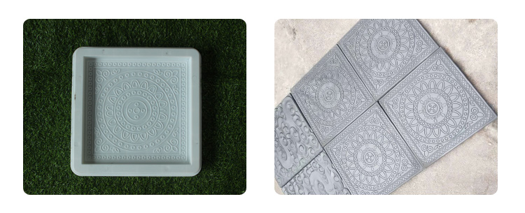 прессформа Paver толщины 3mm конкретная пластиковая для печатания дороги