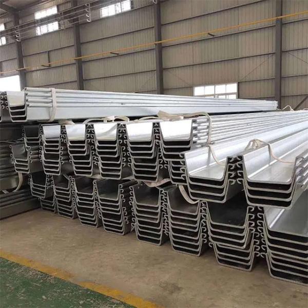 Customization Q235 Q355 Hot Rolled Steel Sheet Pile Z Type U Type Steel Sheet Piles